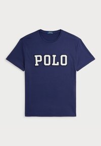 CLASSIC FIT LOGO - Trükipildiga T-särk - newport navy