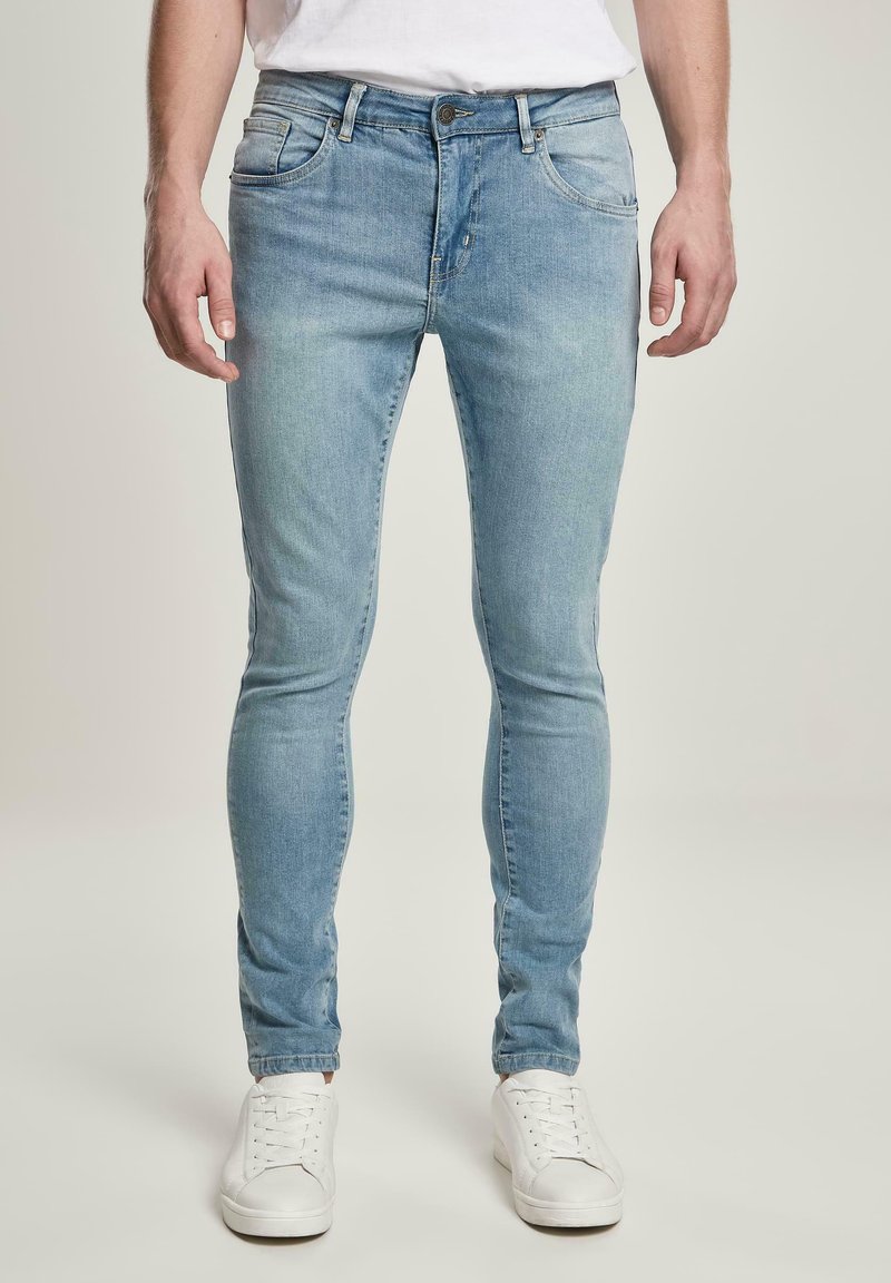 Urban Classics Jean slim - mid deep blue