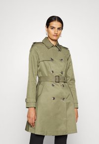 Lauren Ralph Lauren LINED COAT - Gabardina - olive