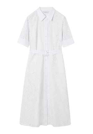 TATUUM, ARTICLE TAG:  | ARTICLE NAME: BORDINA - Vestido camisero - white