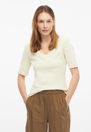 s.Oliver, T-SHIRT - T-shirt basique - helles beige