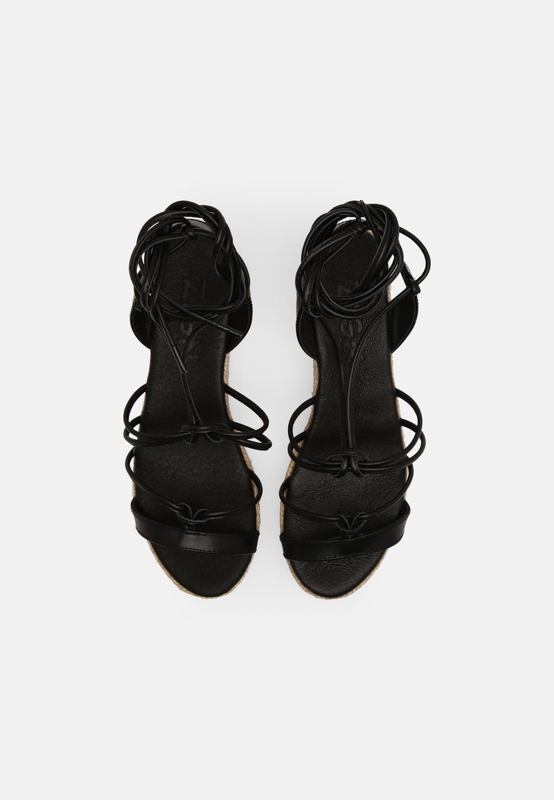 Damen Halbschuhe | Zign Plateausandalette black/schwarz - DS41976 Damen Halbschuhe | Zign Plateausandalette black/schwarz - DS41976