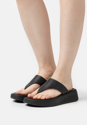 FLATFORM TOE POST  - Zehentrenner - all black