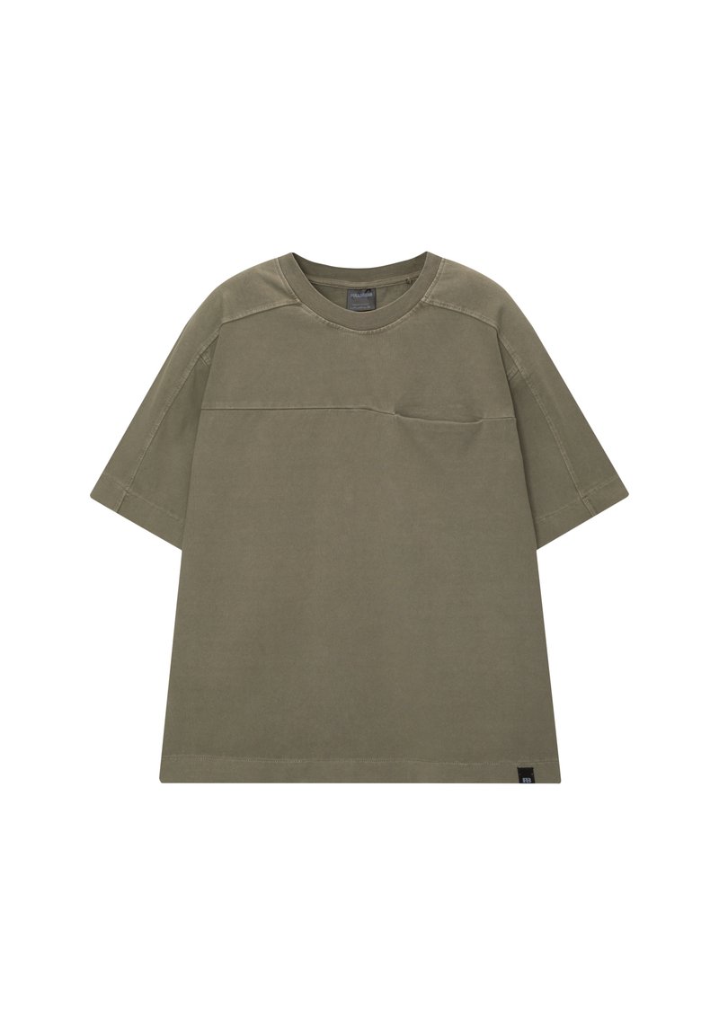 PULL&BEAR T-shirt basic kaki PULL&BEAR T-shirt basic kaki