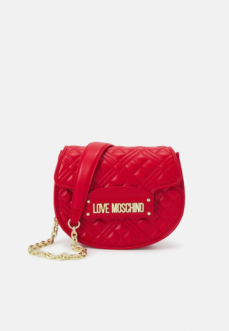 Love Moschino QUILTED BAG Across body bag rosso/red Zalando.co.uk