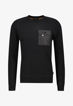 BOSS, Pullover - black