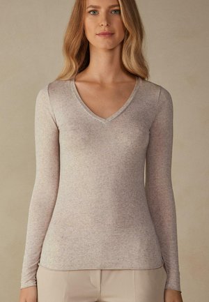 Jumper - shell beige blend