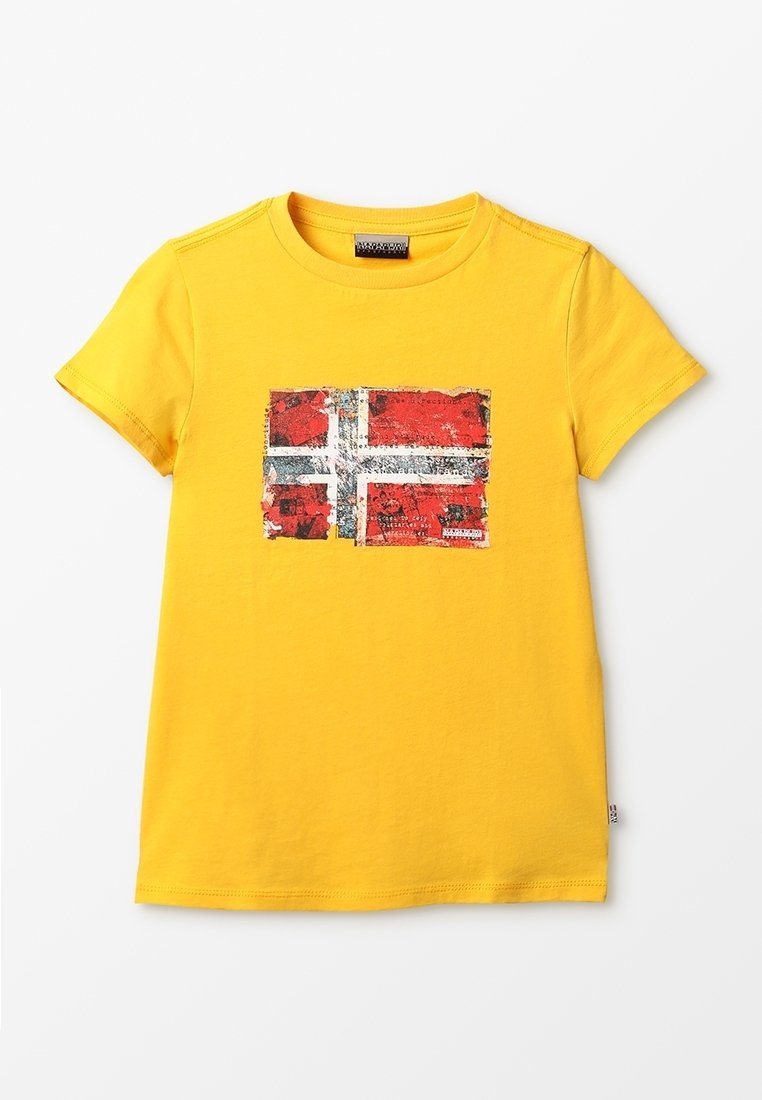 Napapijri T-shirts print - freesia yellow
