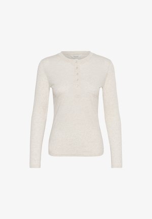 Part Two, CHATTIAPW TSHIRT - Long sleeved top - whitecap melange