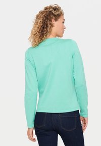 Saint Tropez MILASZ R-NECK - Chaqueta de punto - limpet shell