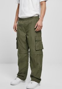 Urban Classics - ZIP AWAY - Pantaloni cargo - olive Immagine in miniatura 1