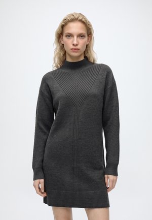 ONLY, ONLPRINCESS HIGHNECK DRESS - Рокля тип пуловер - dark grey melange