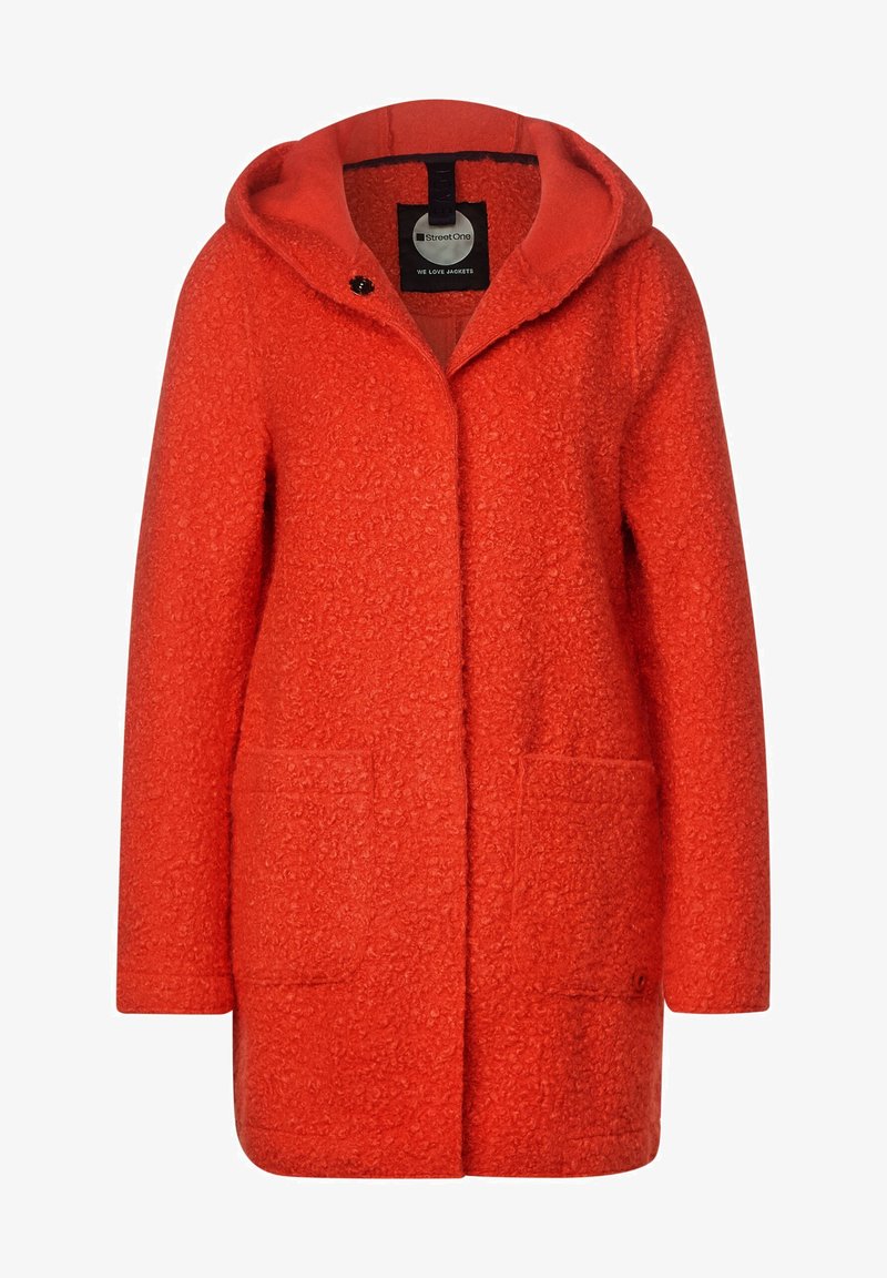 Street One Mit Kapuze Kurzmantel Rot Zalando De