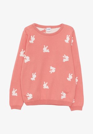 CREW NECK LONG SLEEVE - Jumper - coral