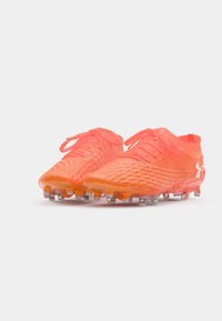 Under Armour MAGNETICO ELITE 5 FG - Kõva pinnase jalgpallisaapad - blaze orange / squad orange / white