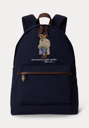 Polo Ralph Lauren, POLO BEAR CANVAS BACKPACK - Раница - newport navy