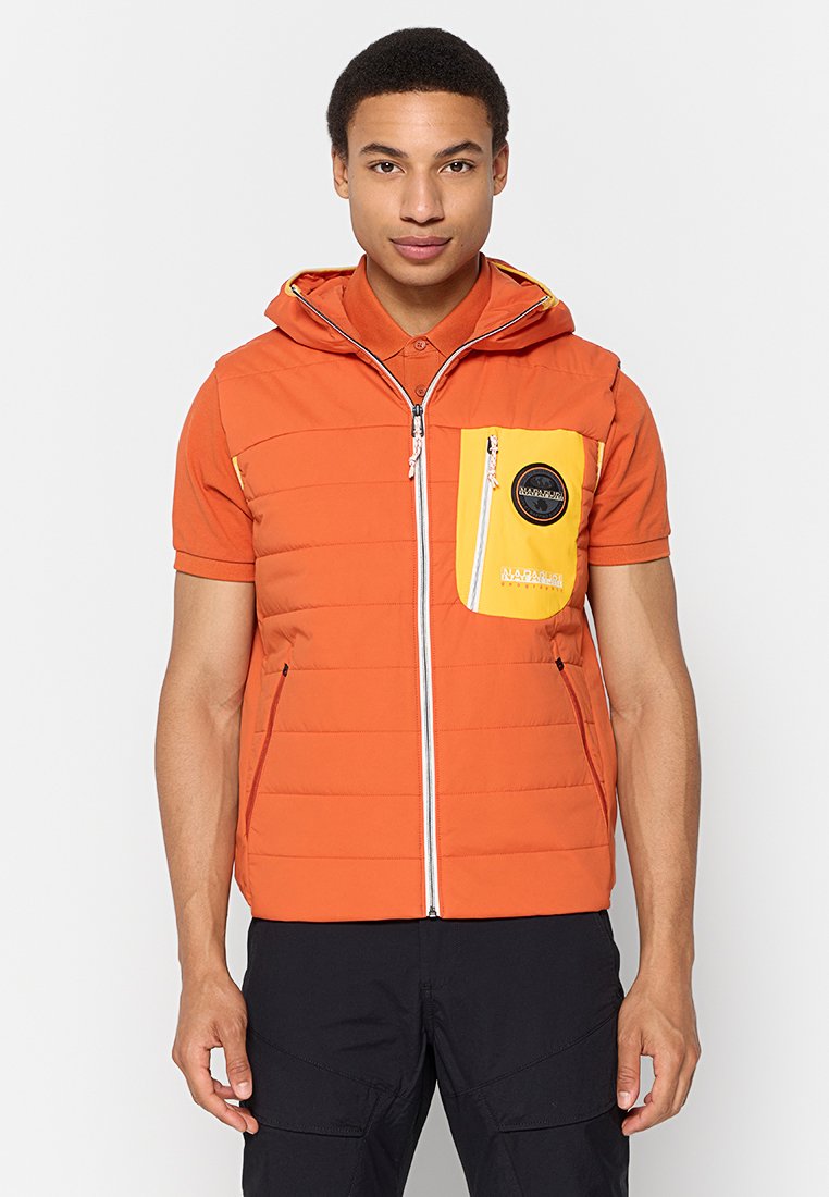 Napapijri Bodywarmer oranje Napapijri Bodywarmer oranje