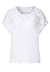 Street One MIT DETAILS - Camiseta básica - white