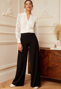 Love & Roses REGULAR FIT - Camicia - ivory white