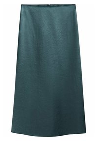 Massimo Dutti A-linjekjol - mottled dark green