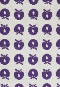 Småfolk 2ER-PACK 70 140 MIT ÄPFELN - Bath towel - purple