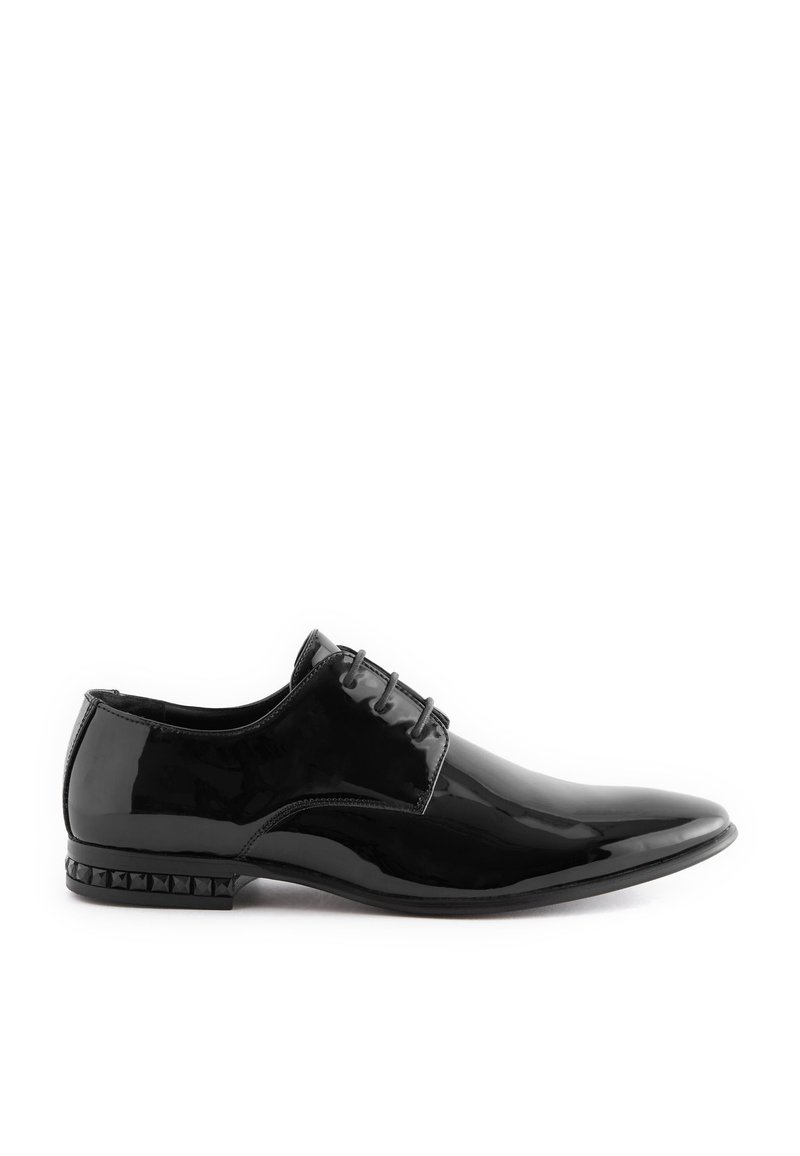 Next HIGH SHINE JEWEL TRIM DERBY - Business-Schnürer - black/schwarz ...