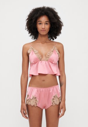 ORCHID CROPPED CAMI - Pyžamový vrchný diel - pink