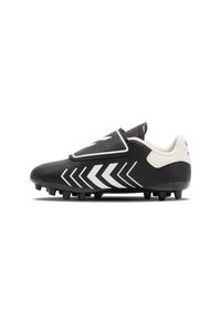 Hummel HATTRICK - Fodboldstøvler til fast underlag - black white