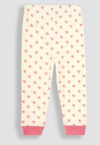 JoJo Maman Bébé HEART JERSEY PYJAMAS.  - REGULAR FIT - Pizsama szett - cream