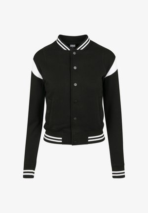 Urban Classics, INSET COLLEGE - Übergangsjacke - black/white