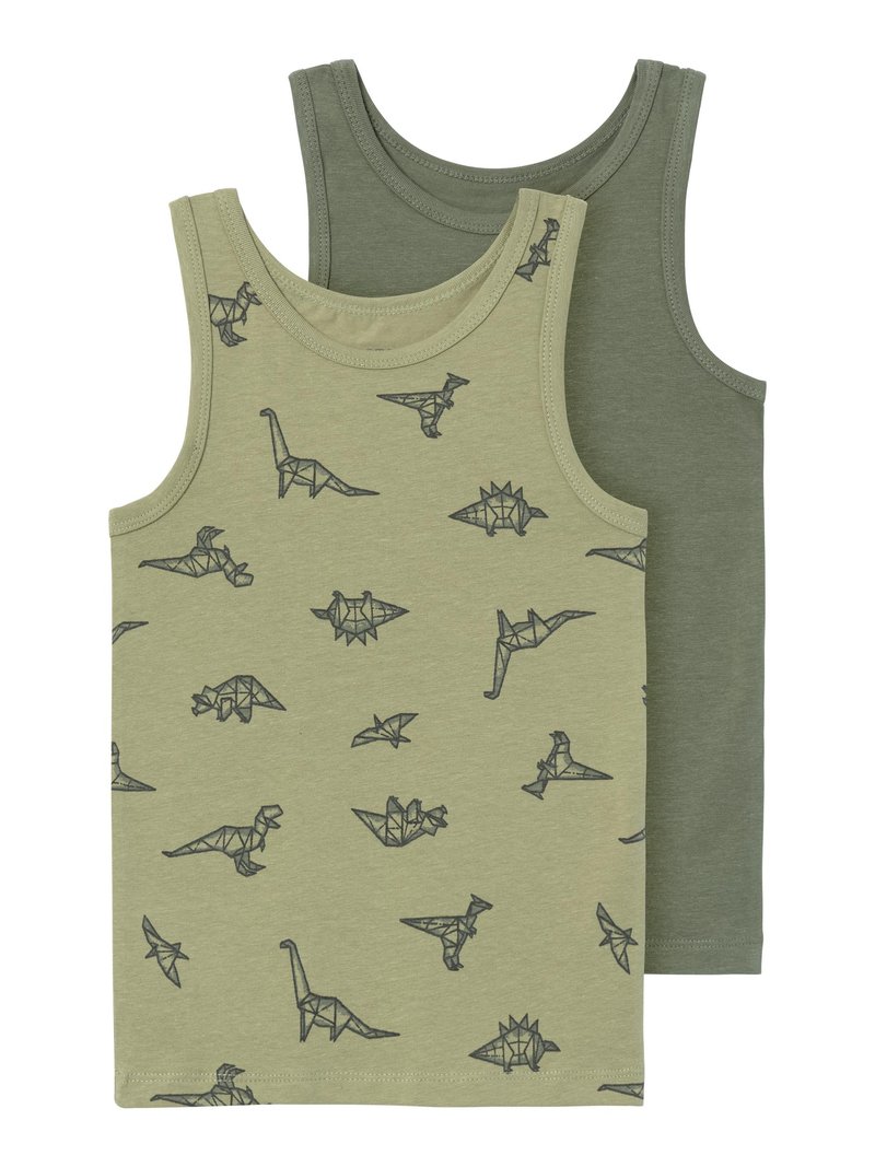 Name it NMMTANK SAGE DINO 2 PACK Undershirt sage/green Zalando.ie