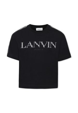 T-shirt con stampa - black