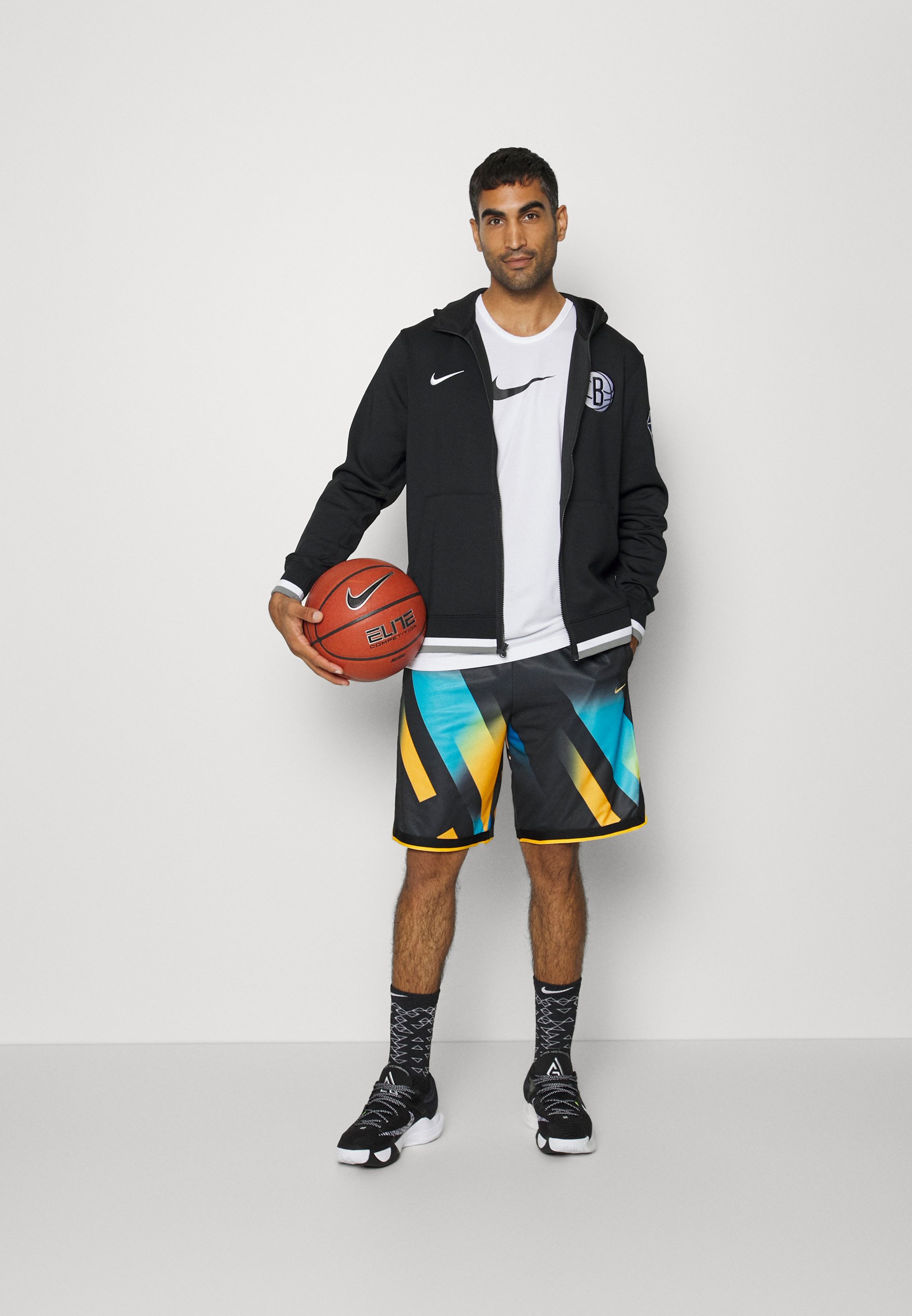 Nike Performance Pantaloncini sportivi - black/flt gold/nero - Zalando.it