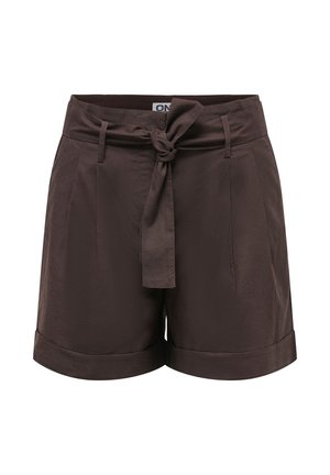 ONLY, CITY SHORTS ONLISOLA HIGH WAIST LOOSE FIT CITY SHORTS - Short - coffee bean