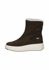 Caprice Zimné čižmy - dk grey suede
