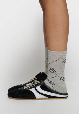 10DAYS, 10DAYS ACCESSORIES SOCKS ALL-OVER MONOGRAM - Socks - light grey melee