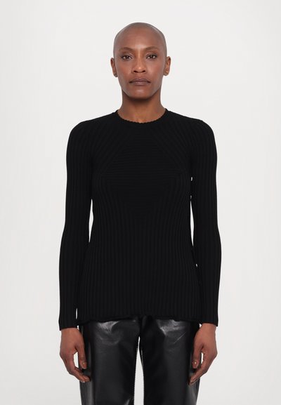 Rabanne Camiseta de manga larga - black