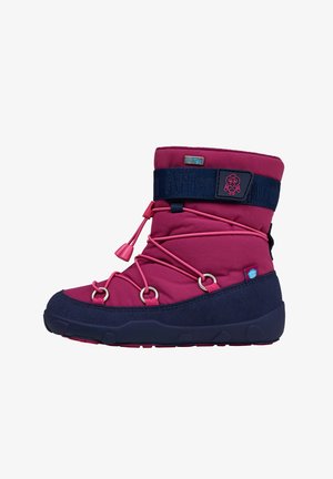 SCHNEESTIEFEL VEGAN SNOWY FLAMINGO - Winter boots - beere