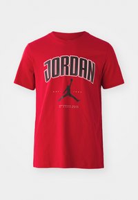 CITY CREW - T-shirt imprimé - gym red/black