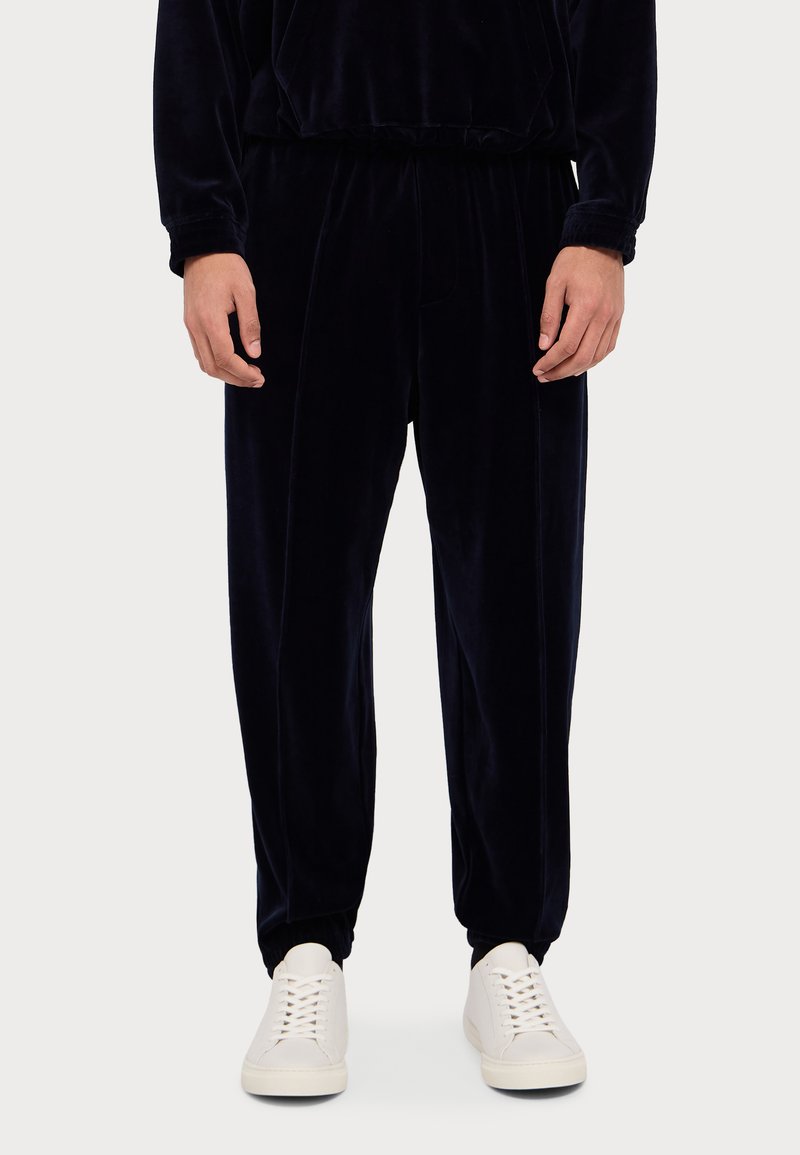 Emporio Armani PANTALONI - Treniņtērpa apakšdaļas - blu navy