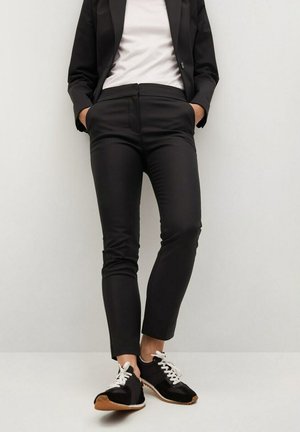 Mango Pantaloni - black