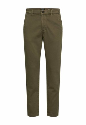 camel active, FLEXXXACTIVE® REGULAR FIT EXPLORER CHINO - Chino - dark olive green