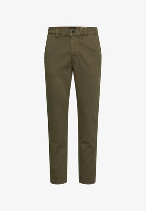 camel active, FLEXXXACTIVE® REGULAR FIT EXPLORER CHINO - Chino - dark olive green