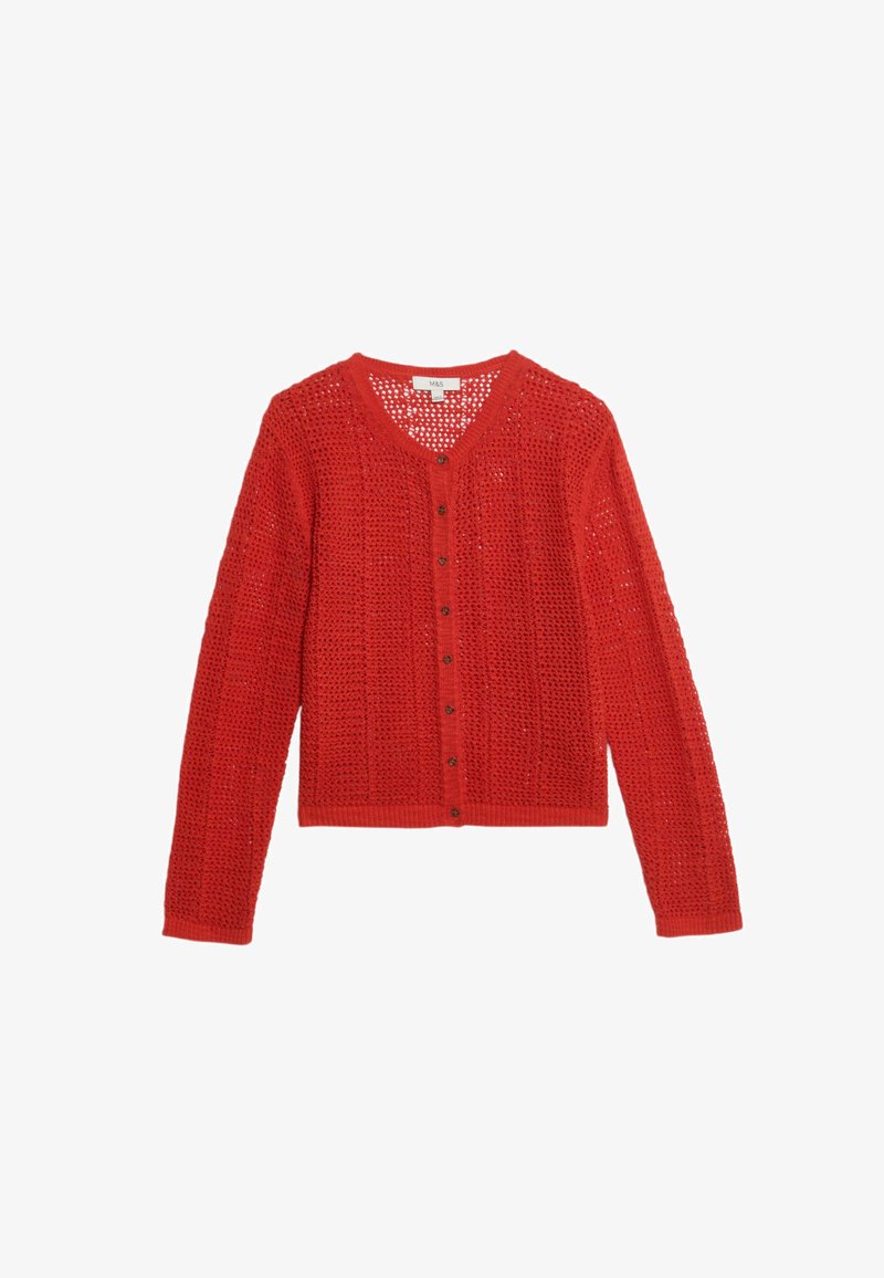 Marks & Spencer RICH OPEN STITCH - Kofta - tomato/röd - Zalando.se