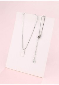 Hey Happiness MULTI STRAND LAYERED 2 PACK - Collier - silberfarben