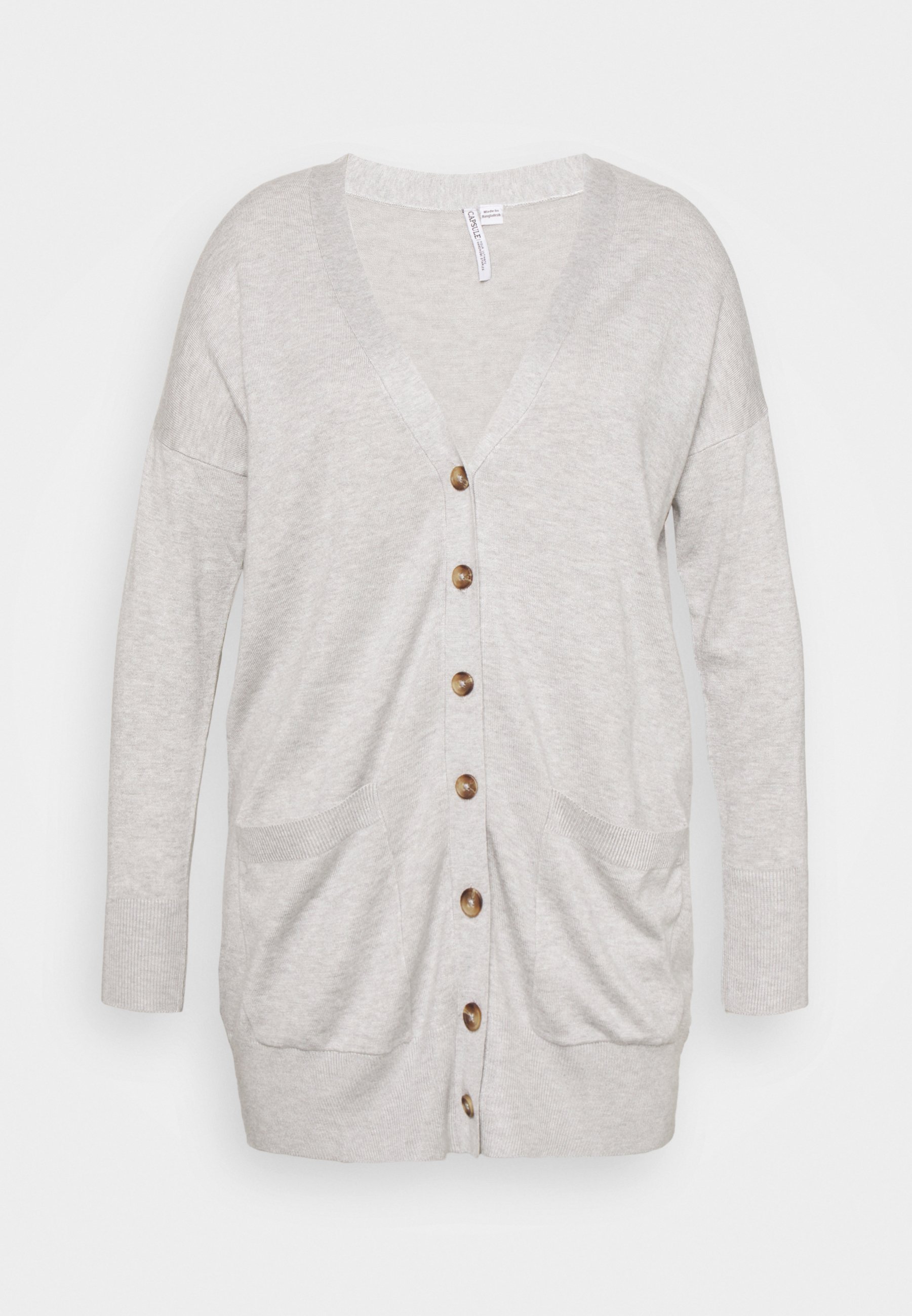 BOYFRIEND CARDIGAN - Cardigan - grey 