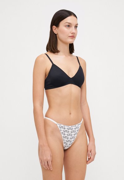 Moschino Underwear PERIZOMA 3 PACK - String - white fantasy