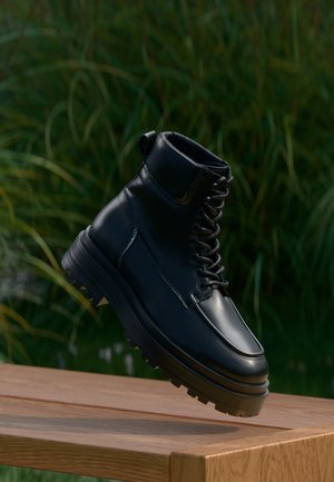 Zign LEATHER - Suvarstomi aulinukai - black