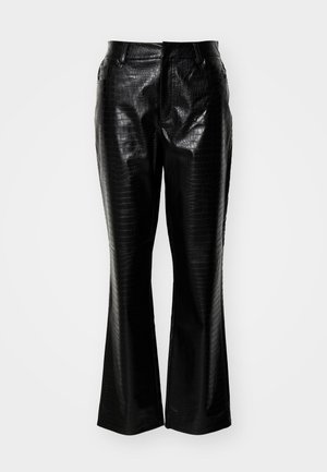ONLY, ONLKARA SNAKE PANT - Παντελόνι - black