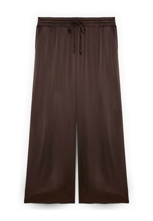 Fiorella Rubino, PANTALONI WIDE LEG - Pantalones - marrone